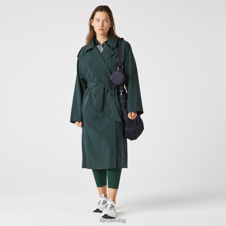 Жени Lacoste абимес подплатена чанта с ефект на топка за голф чанти и кожени изделия XTV622872