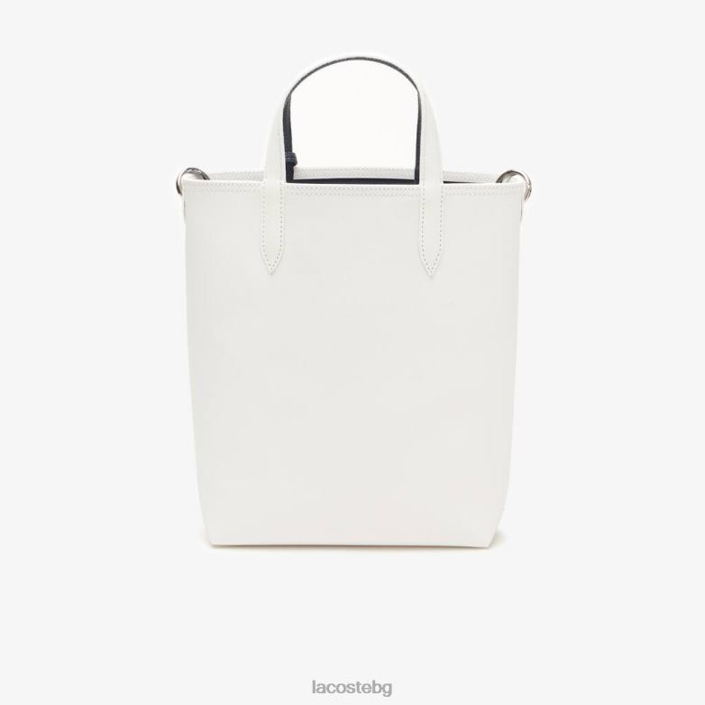 Жени Lacoste farine bleu nuit платнена чанта anna с двустранно покритие чанти и кожени изделия XTV622780