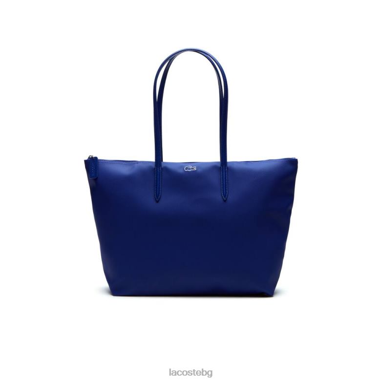 Жени Lacoste сърфирайте в мрежата l.12.12 концептуална чанта с цип чанти и кожени изделия XTV622821