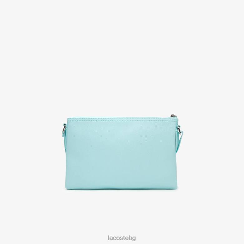 Жени Lacoste пастила l.12.12 концептуална плоска кросоувър чанта чанти и кожени изделия XTV622769