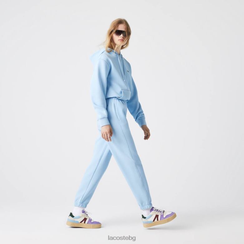 Жени Lacoste син джогинг от смесен памук облекло XTV622414