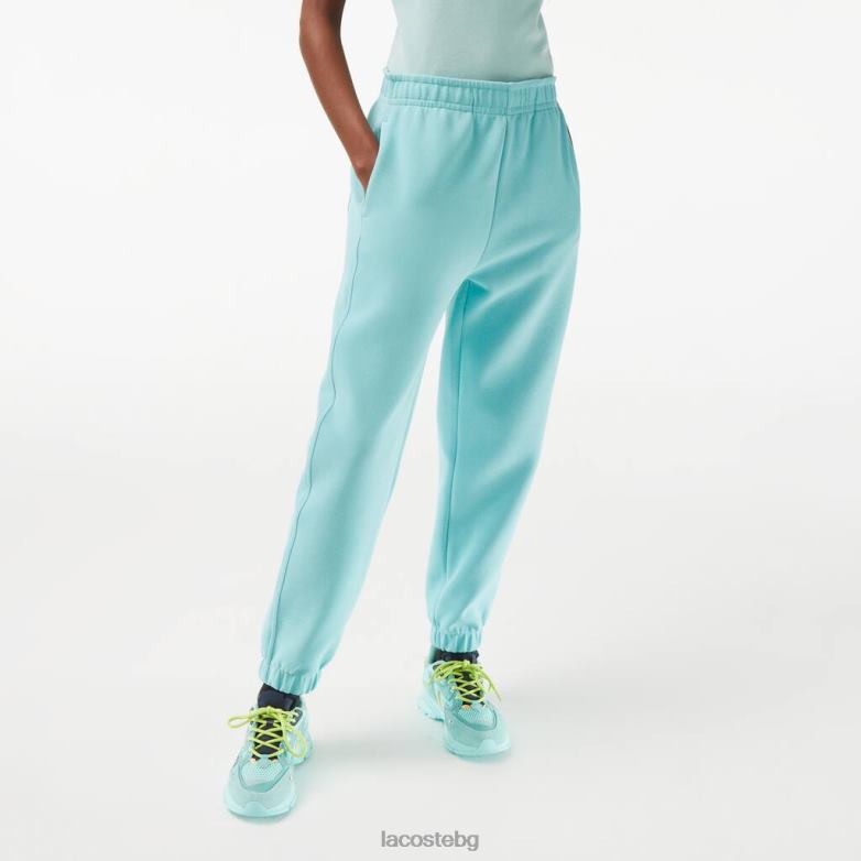 Жени Lacoste тюркоаз джогинг от смесен памук облекло XTV622415