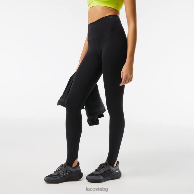 Жени Lacoste черен клинове със стремена облекло XTV622539