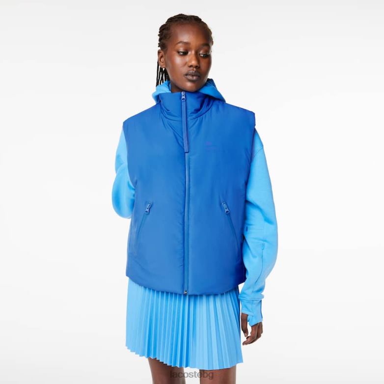 Жени Lacoste син бодито без ръкави облекло XTV622439