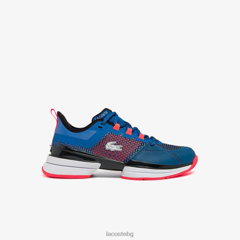 Жени Lacoste синьо/бяло ag-lt21 обувки за тенис от ултра текстил обувки XTV622745