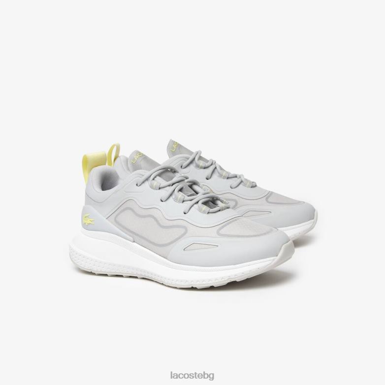 Жени Lacoste сиво/бяло текстилни маратонки active 4851 обувки XTV622725