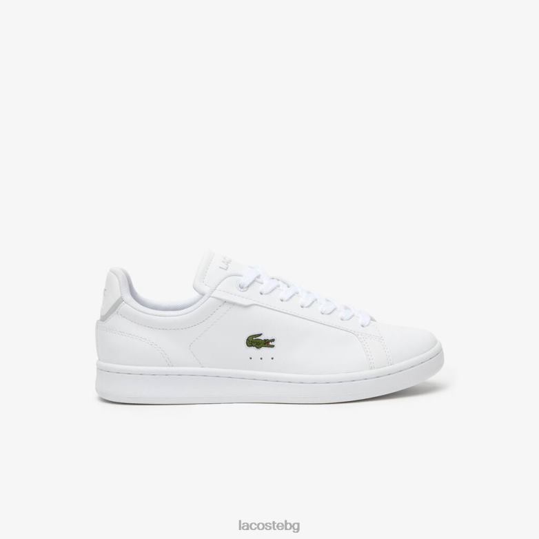Жени Lacoste бяло carnaby pro bl кожени маратонки в тон обувки XTV622681