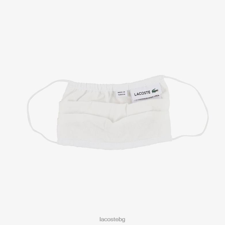 деца Lacoste тъмносиньо/червено/бяло пакет от 3 памучни защитни маски за лице аксесоари XTV623280