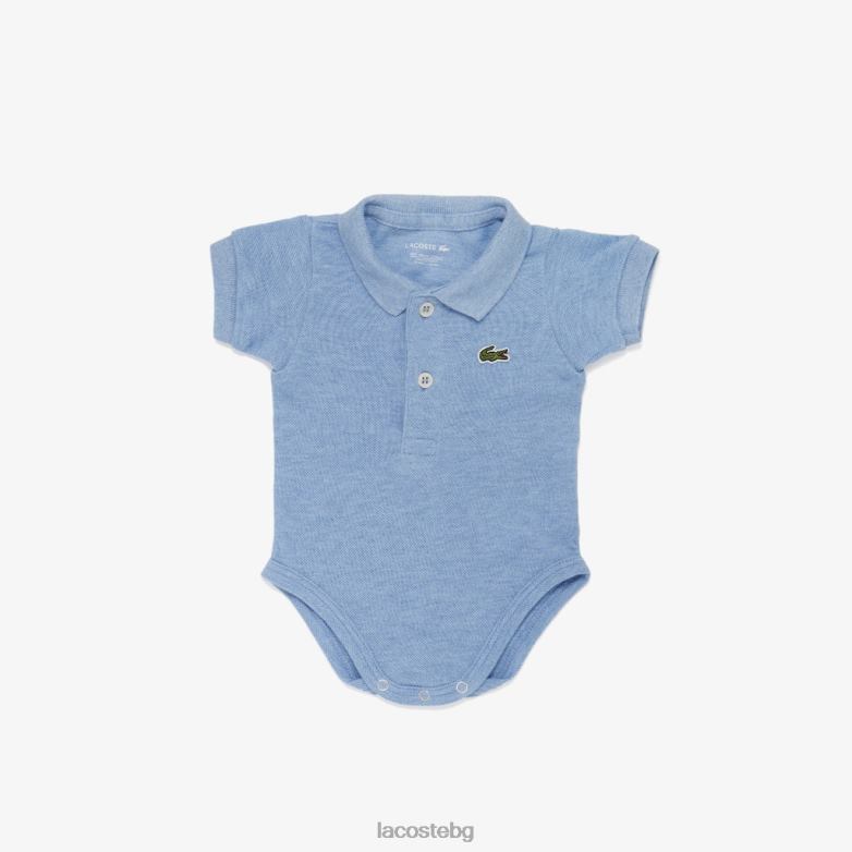 деца Lacoste син Комплект кутия за пике от органичен памук облекло XTV622989