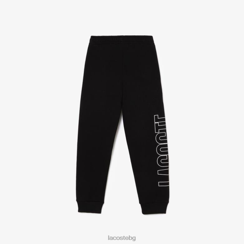 деца Lacoste черен маркови анцузи облекло XTV623187