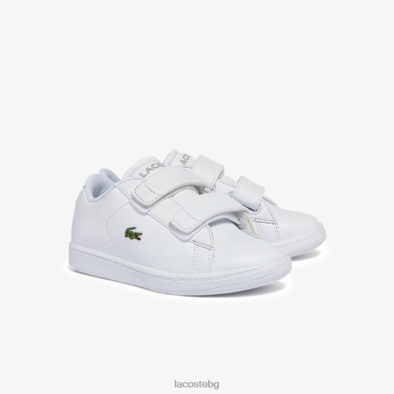 деца Lacoste бяло carnaby evo bl синтетични маратонки обувки XTV622940