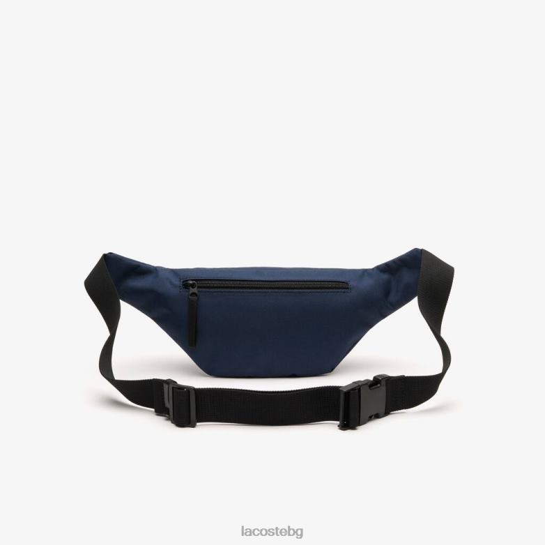 мъже Lacoste син чанта за колан от рециклирани влакна чанти и кожени изделия XTV622003
