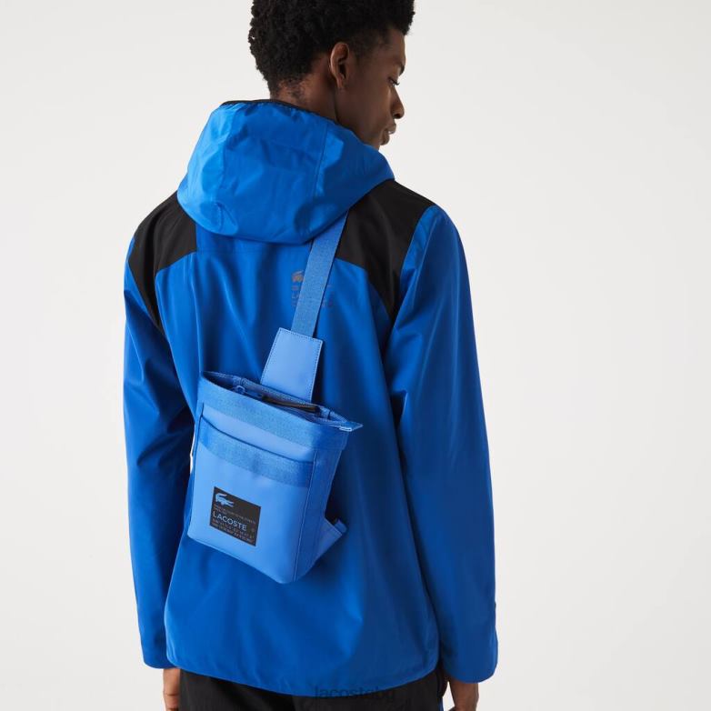 мъже Lacoste марина ноар чанта с печат на подпис чанти и кожени изделия XTV622104