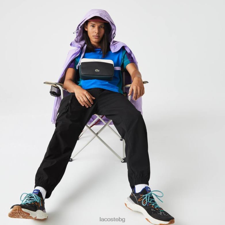 мъже Lacoste noir laponie оперение cyna кросоувър чанта с цветен блок чанти и кожени изделия XTV622110