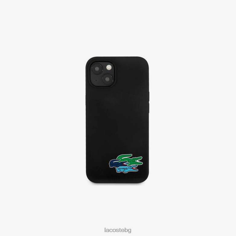 мъже Lacoste бяло силиконов калъф за iphone 14 аксесоари XTV622221
