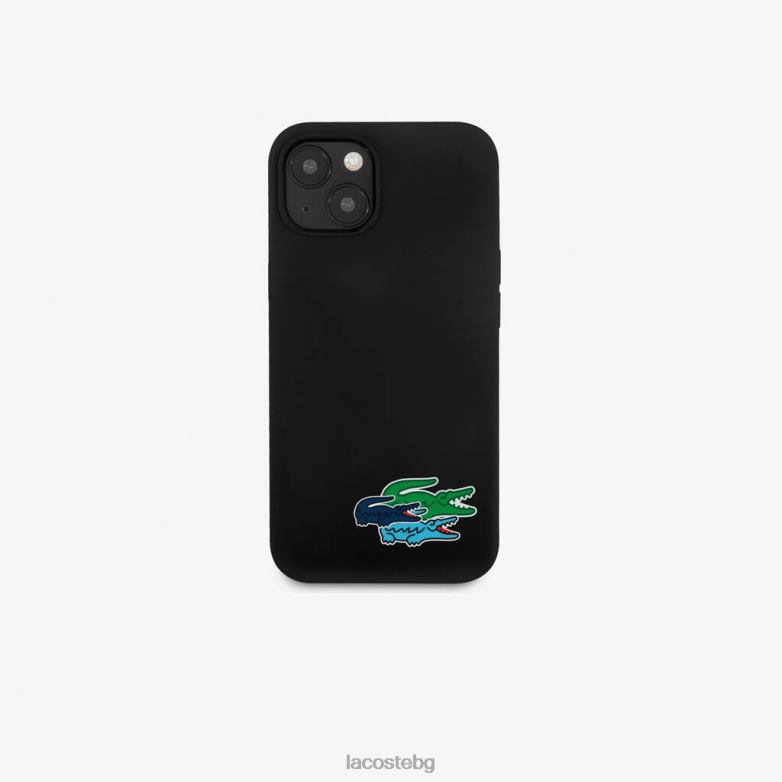 мъже Lacoste бяло силиконов калъф за iphone 14 plus аксесоари XTV622223