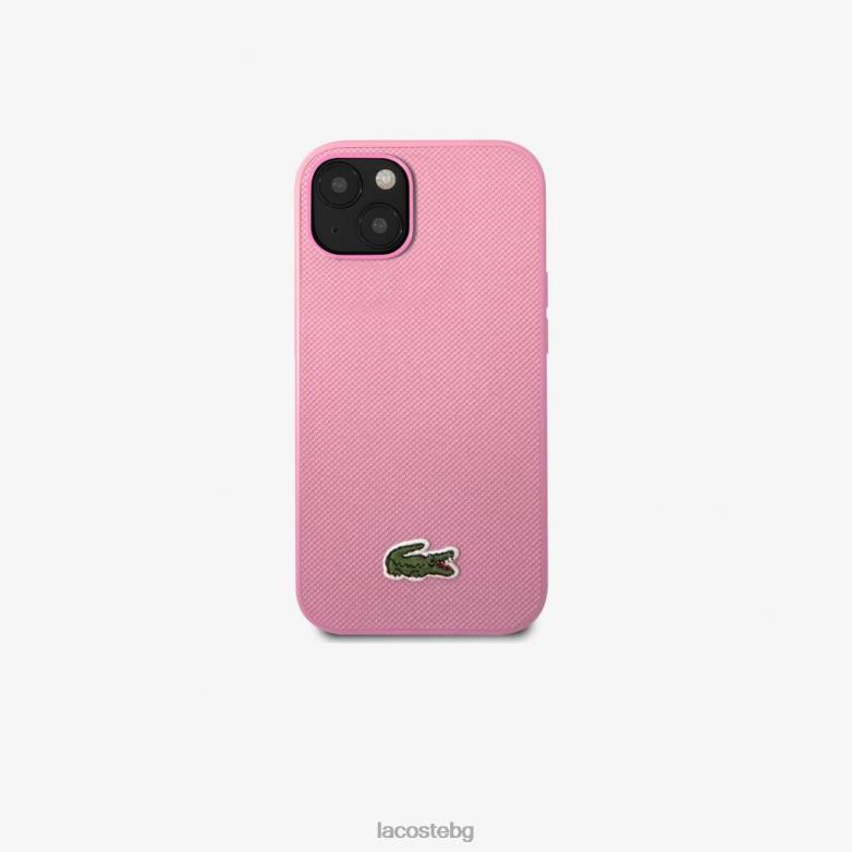 мъже Lacoste парме калъф за iphone 14 plus с petit pique effect аксесоари XTV622226