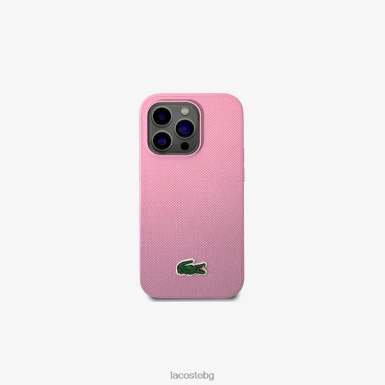 мъже Lacoste парме калъф за iphone 14 pro с petit pique effect аксесоари XTV622218