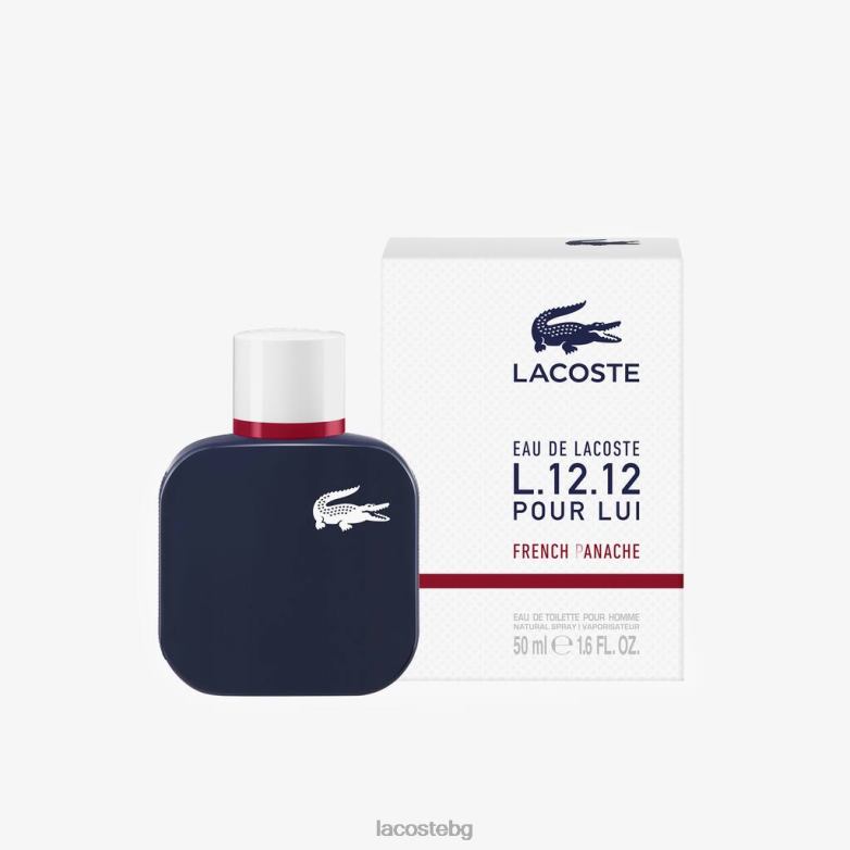 мъже Lacoste син l.12.12 French Panache pour Lui тоалетна вода 50ml аксесоари XTV622194
