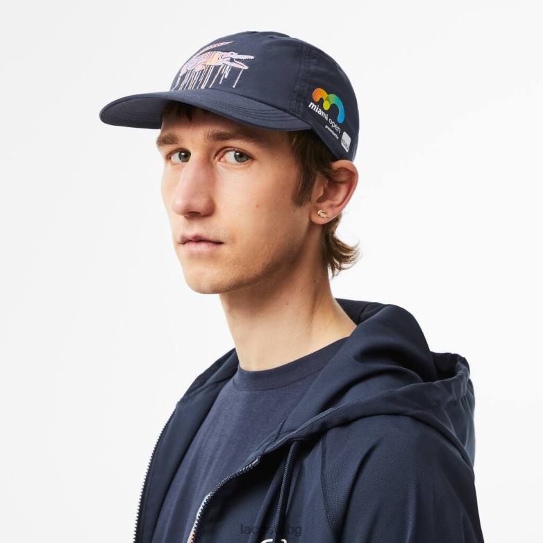 мъже Lacoste син sport miami open edition cap аксесоари XTV622185