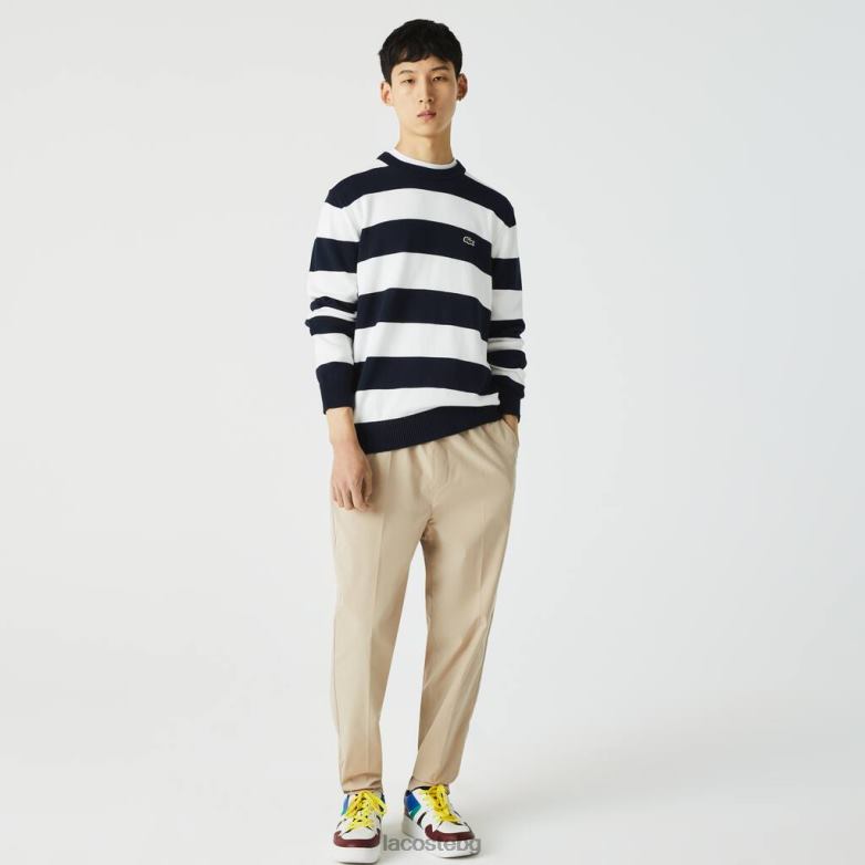 мъже Lacoste бежово водоустойчив анцуг облекло XTV621118