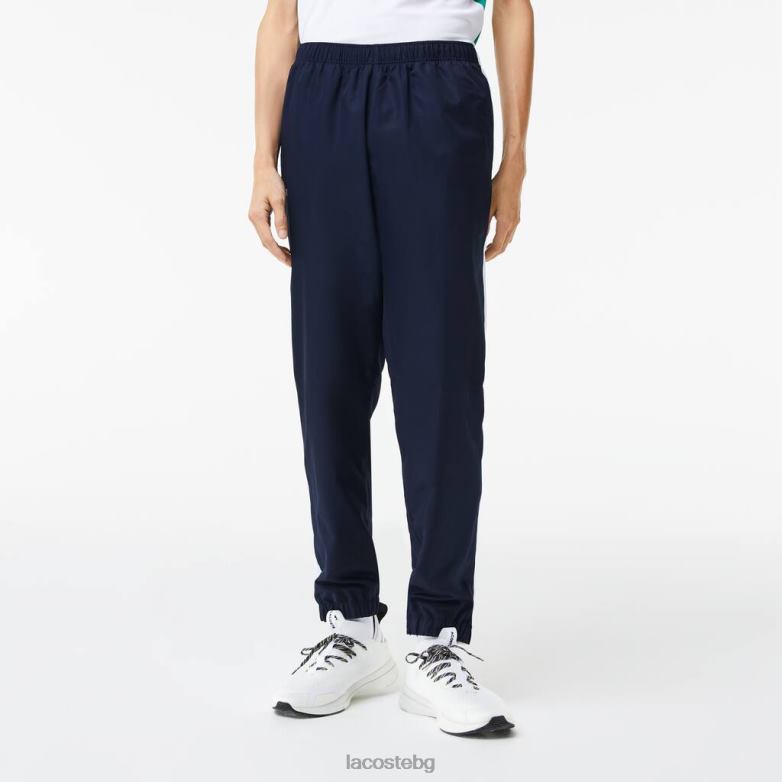 мъже Lacoste тъмносин анцуг за тенис със спортен принт облекло XTV621172