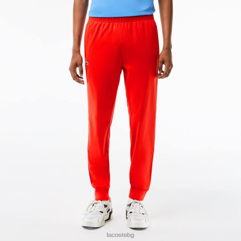 мъже Lacoste червен тенис панталони, устойчиви на абразия облекло XTV62307