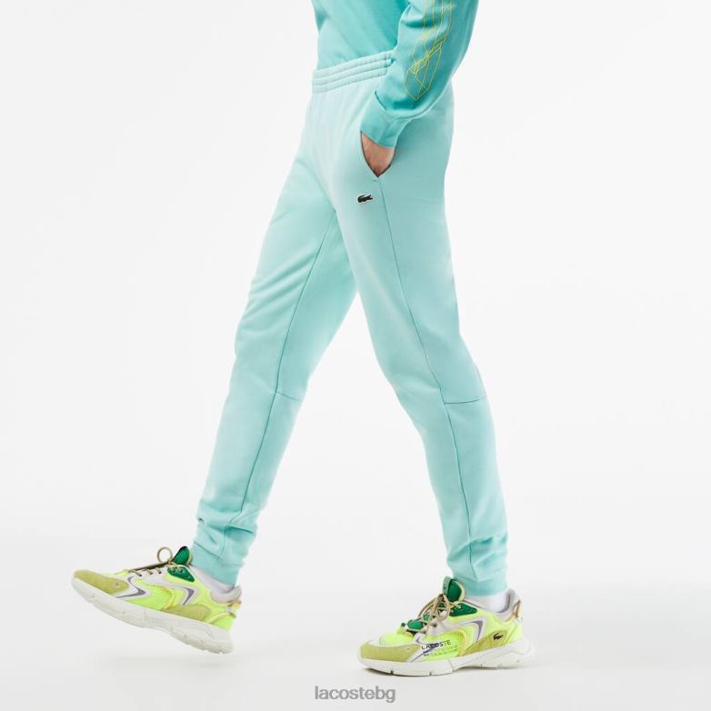 мъже Lacoste мента заострени панталони от полар облекло XTV62345