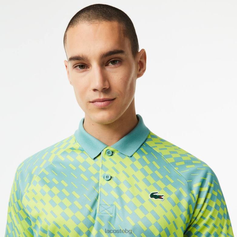 мъже Lacoste мента тенис x новак джокович фен версия поло облекло XTV62111