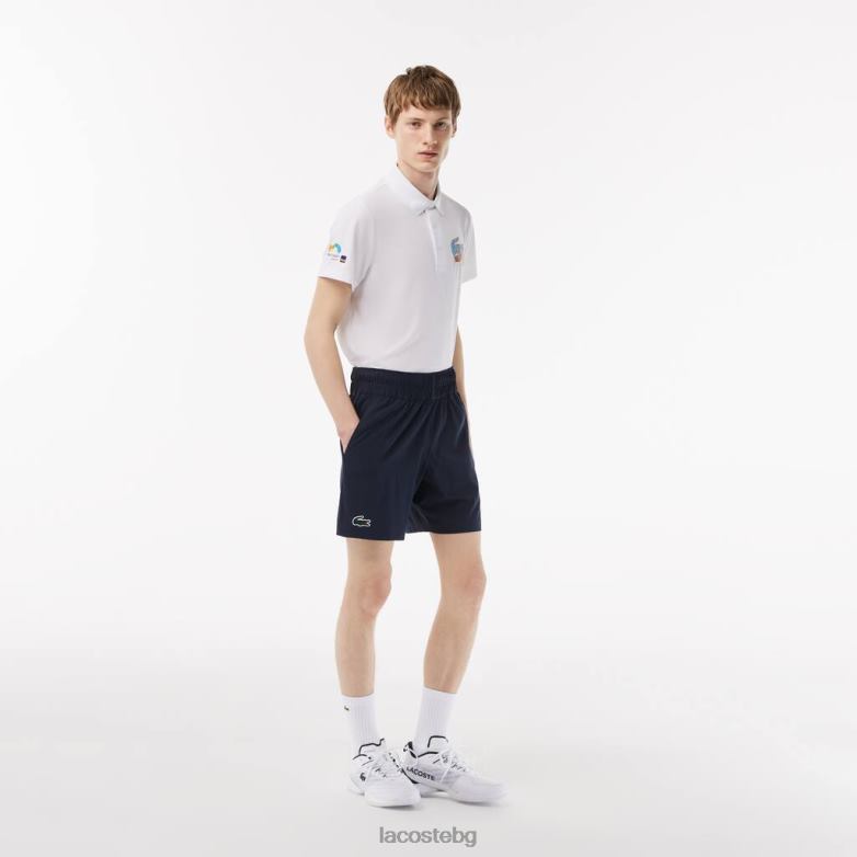 мъже Lacoste син sport miami open edition шорти облекло XTV62472