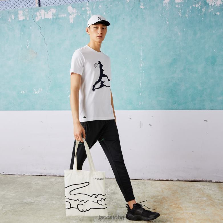 мъже Lacoste бяло пакет sport x novak djokovic облекло XTV621483