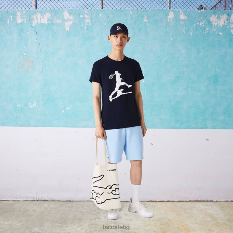 мъже Lacoste тъмносин пакет sport x novak djokovic облекло XTV621484