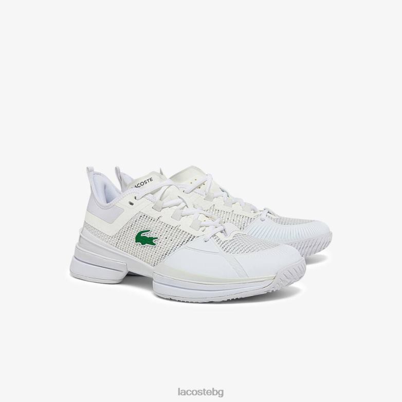 мъже Lacoste бяло ag-lt21 обувки за тенис от ултра текстил обувки XTV621851