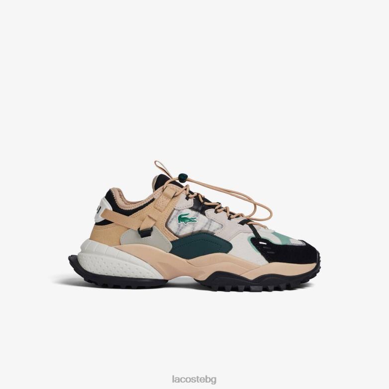 мъже Lacoste естествен/черен Текстилни външни обувки l-guard breaker обувки XTV621778