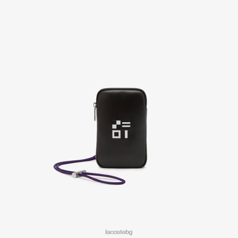 унисекс Lacoste ноар блан самуи държач за телефон с печат аксесоари XTV622129