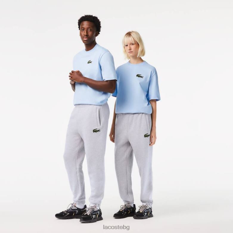 унисекс Lacoste сив chine анцузи от органичен памук облекло XTV621048