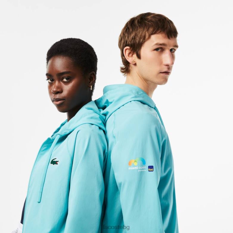 унисекс Lacoste мента спортно яке Miami Open Edition облекло XTV62396